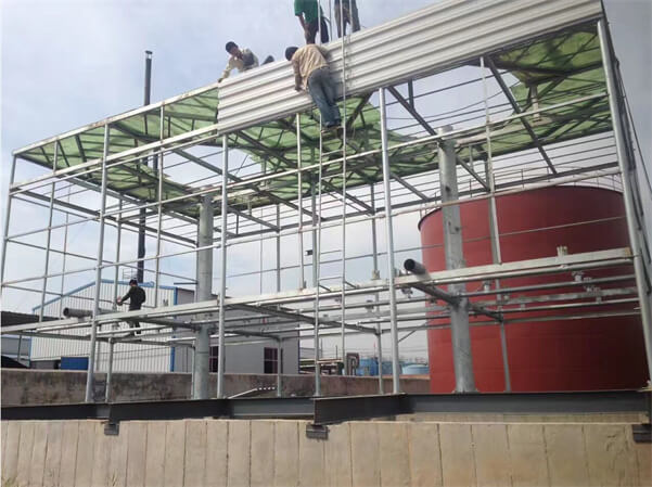 淺談使用中冷卻塔底盤(pán)漏水原因及解決方法,冷卻塔怎么使用